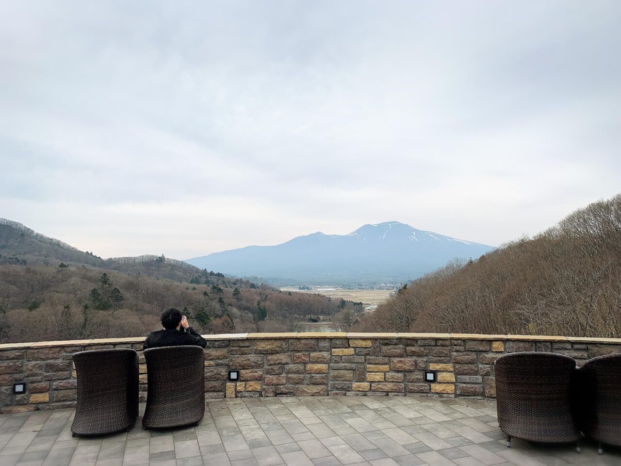 浅間山の景観