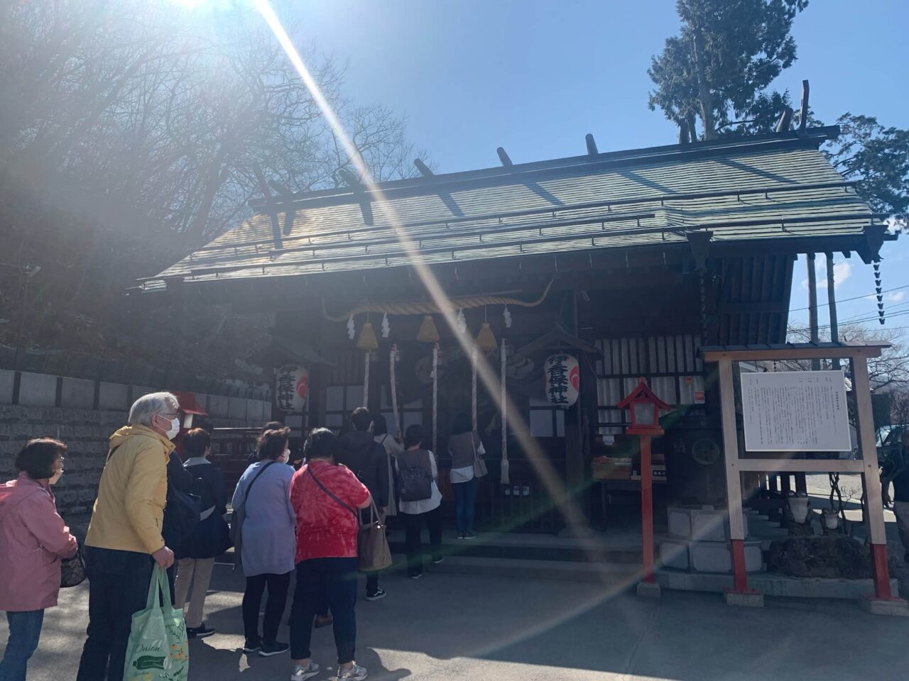 伊香保神社の行列